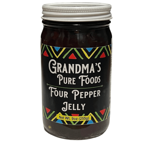 Four Pepper Jelly | Grandmas Pure Foods - 9OZ - Grandmas Pure Foods